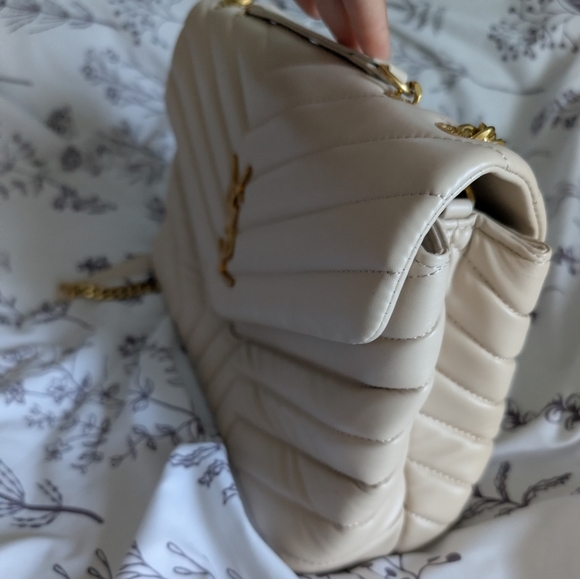 Cream Quilted Bag - Picture 6 of 8